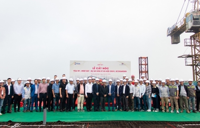 CẤT NÓC TÒA W1, WEST SKY – NOXH CHUNG CƯ CAO TẦNG OXH1, ECOGARDEN 